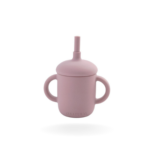 SILICONE CUP & STRAW